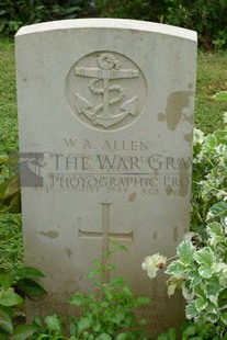 TRINCOMALEE WAR CEMETERY - ALLEN, WILLIAM ARTHUR